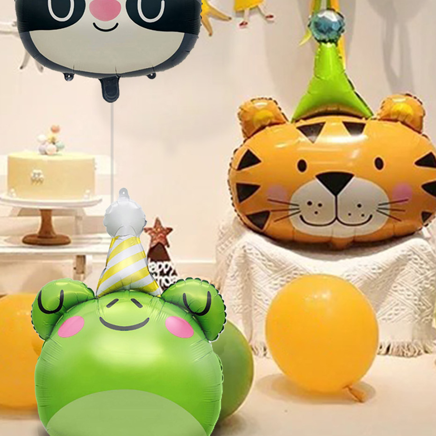 Hayvan Alüminyum Film Balon Te - Wedding Zoo incelemesi ve fiyatı