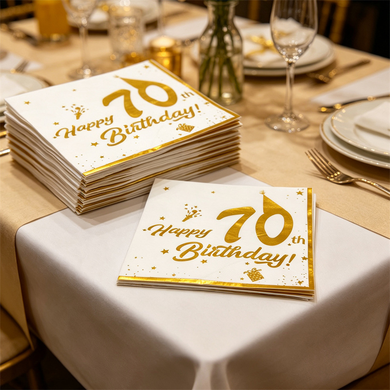 10 adet altın mutlu 70. doğum  - Table Number Gold incelemesi ve fiyatı