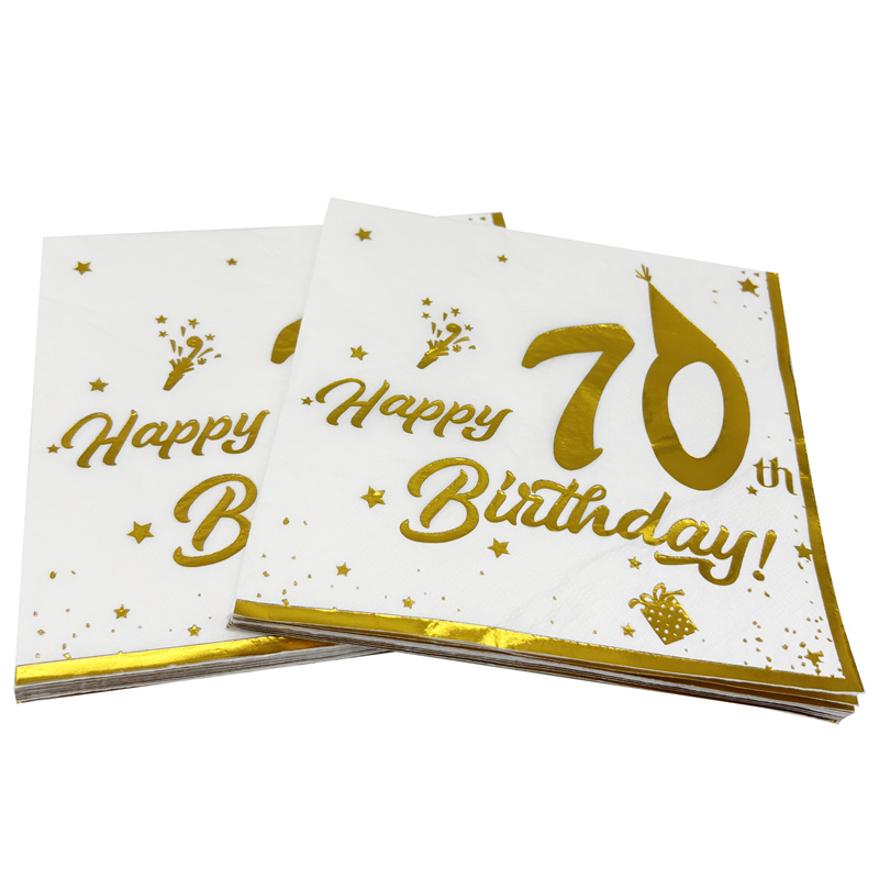 10 adet altın mutlu 70. doğum  - Table Number Gold incelemesi ve fiyatı