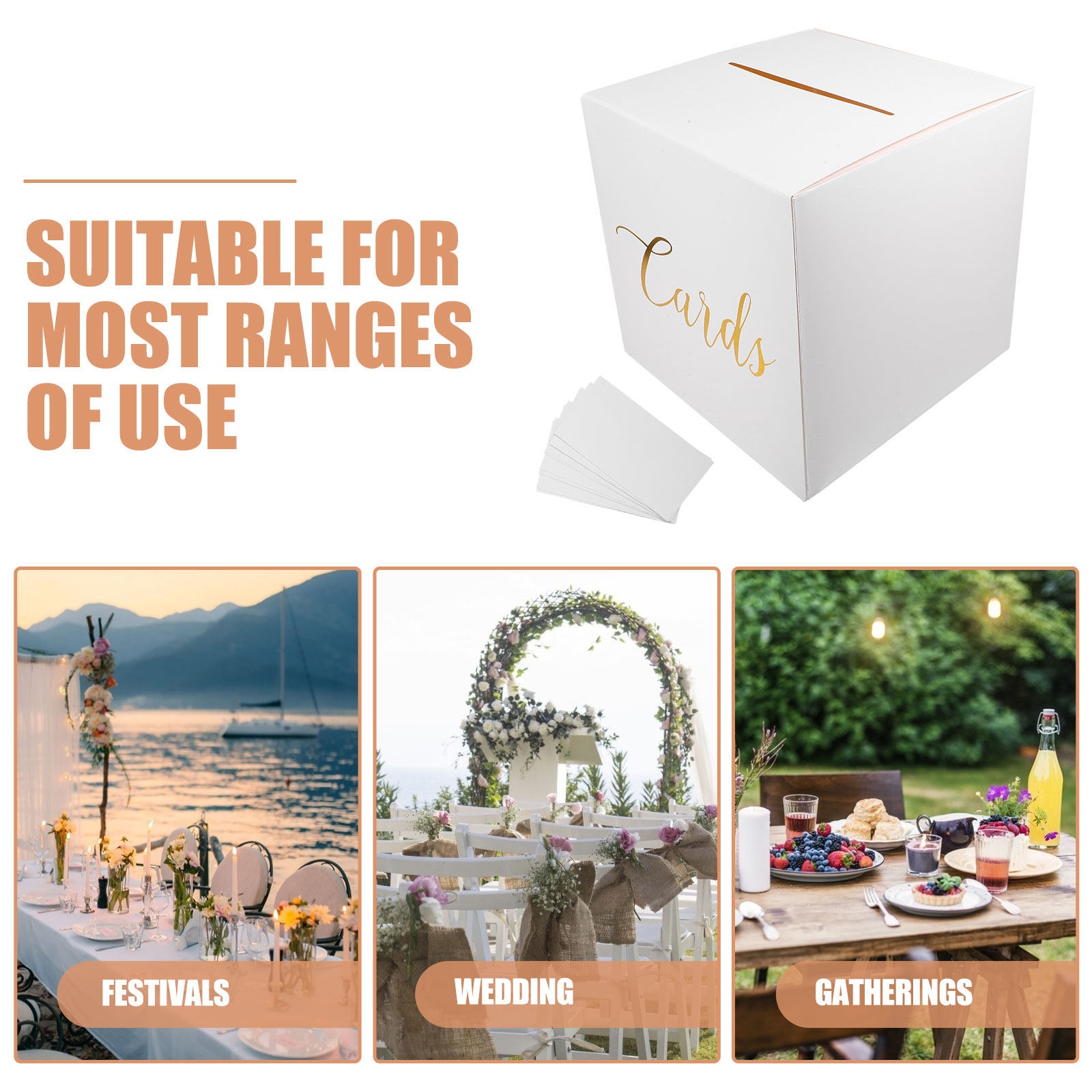 Düğün Yolu Dekorasyonları için - Wedding Card Box incelemesi ve fiyatı